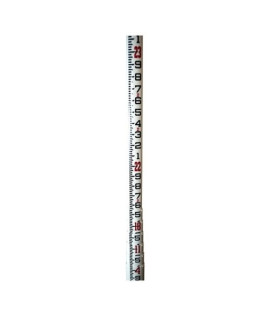 Sokkia 25 ft SK Level Rod with Case – 7 Sections ft/10ths Grade Rod – 1072889-01