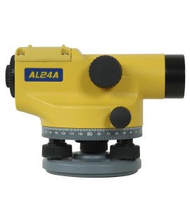 Spectra Precision AL24A 24X Air Damped Automatic Level Package with Tenths Rod &amp; Tripod – AL24A-1