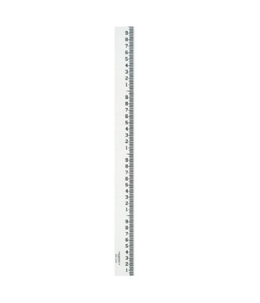 SECO 99000 4" Wide Un-Numbered Stream Gauge with Ft/10ths/100ths Graduations SECO 99000 4" Wide Un-Numbered Stream Gauge with Ft/10ths/100ths Graduations