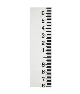 SECO 99000 4" Wide Un-Numbered Stream Gauge with Ft/10ths/100ths Graduations