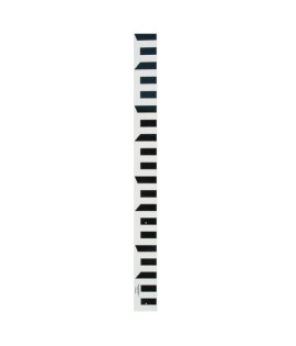 SECO 99023 4" Wide Un-Numbered Stream Gauge with Ft/10ths Graduations