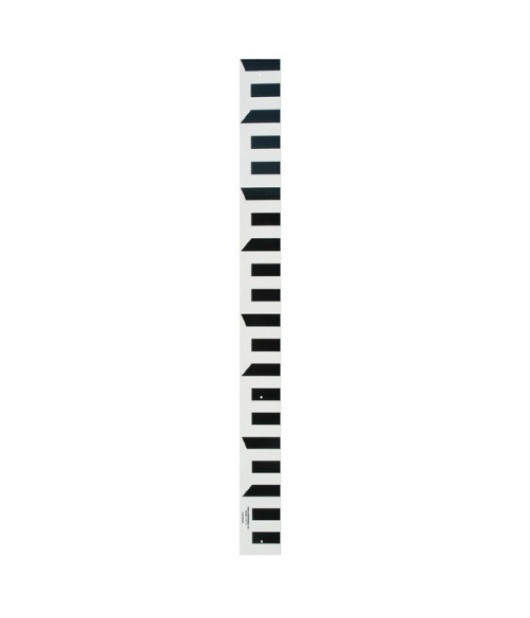 SECO 99023 4" Wide Un-Numbered Stream Gauge with Ft/10ths Graduations