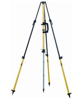 Seco Graduated Collapsible GPS Antenna Tripod with Collapsible Center Staff – 3 Colors Available