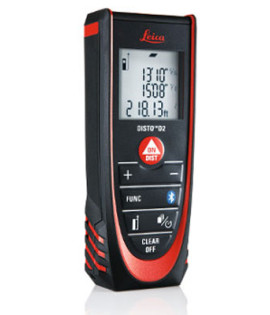 Leica DISTO D2-2 NAFTA Laser Distance Meter – 1017800, Compact Precision Measuring Tool