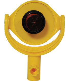 Seco 6600-04 Small Tilting 25mm Mini Prism | Precision Surveying Prism for Total Stations