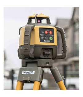 Topcon RL-H5A DB Alkaline Horizontal Laser Level with LS-80X Receiver | 1021200-50 Construction Rotary Laser Kit