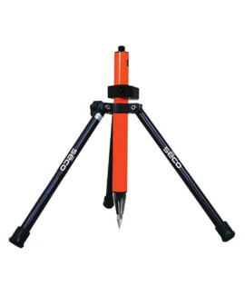 Seco 5218-15-ABK Mini Tripod with 12-Inch Legs | Compact Surveying Tripod for Laser &amp; Optical Instruments