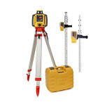 Topcon RL-H5A Self-Leveling Laser PS.DB Kit with LS-80X Receiver, 13ft Grade Rod & Tripod