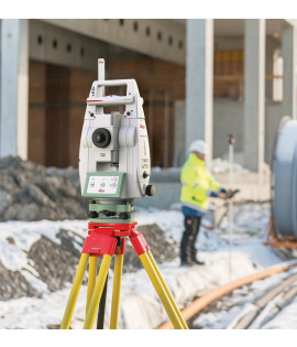 Leica TS13 Series Robotic Total Station Package 2" R1000 – Advanced Surveying System (917480)